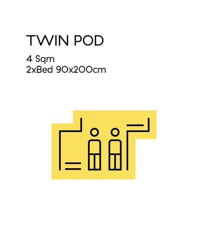 Wom Beach Pod Hotel - A Member Of Brown Hotels Tel Aviv-Jaffa Zimmer foto